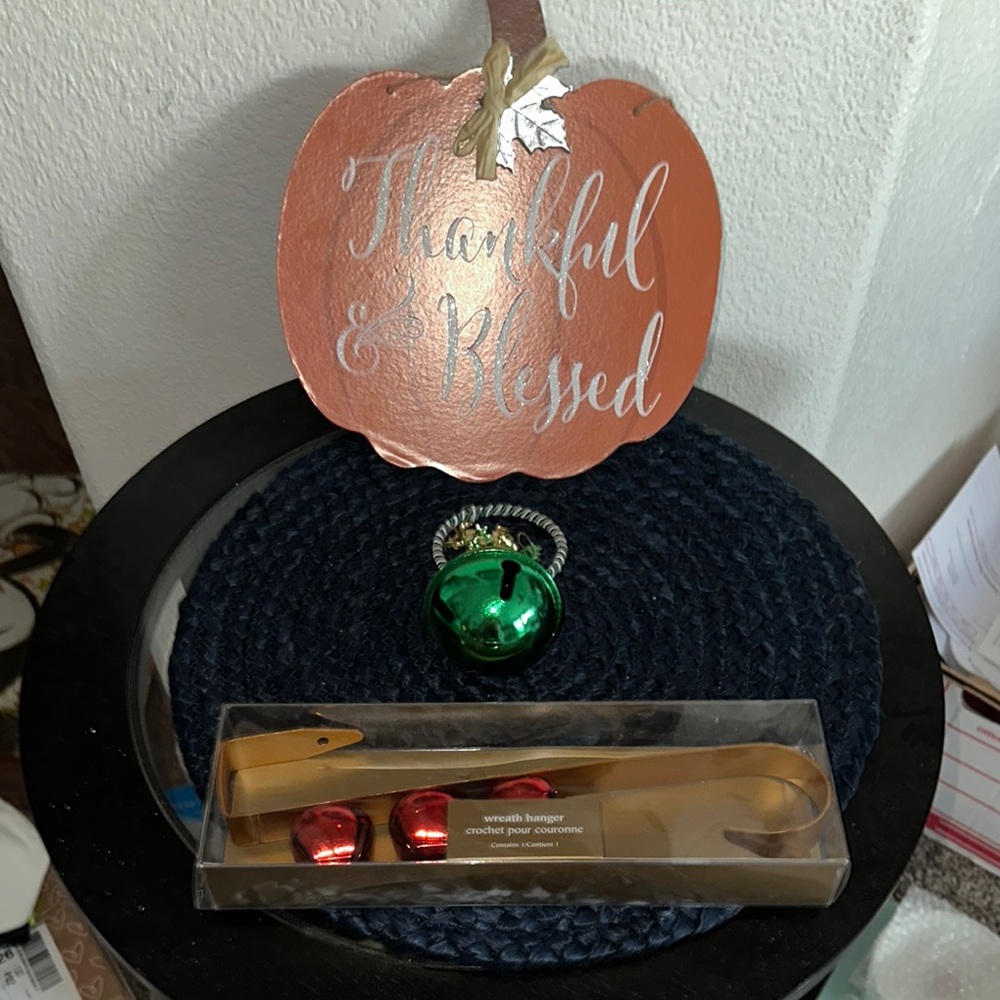 Holiday Decor- Thanksgiving Pumpkin Decor &  Xmas Accessories.
